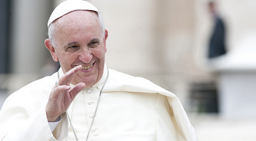 POPE FRANCIS SAYS WINE IS A NECESSITY