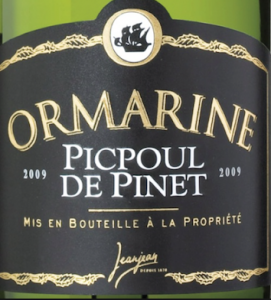 Picpoul de Pinet Ormarine