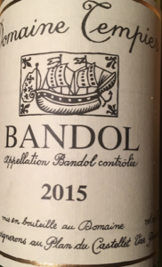 Domaine Templier Bandol 2015