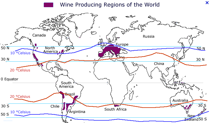 CLIMATE CHANGE IMPACTS WINE PRODUCTION WORLDWIDE